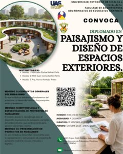Facultad de Arquitectura de la UAS amplía su oferta de diplomados para enfrentar los nuevos retos profesionales