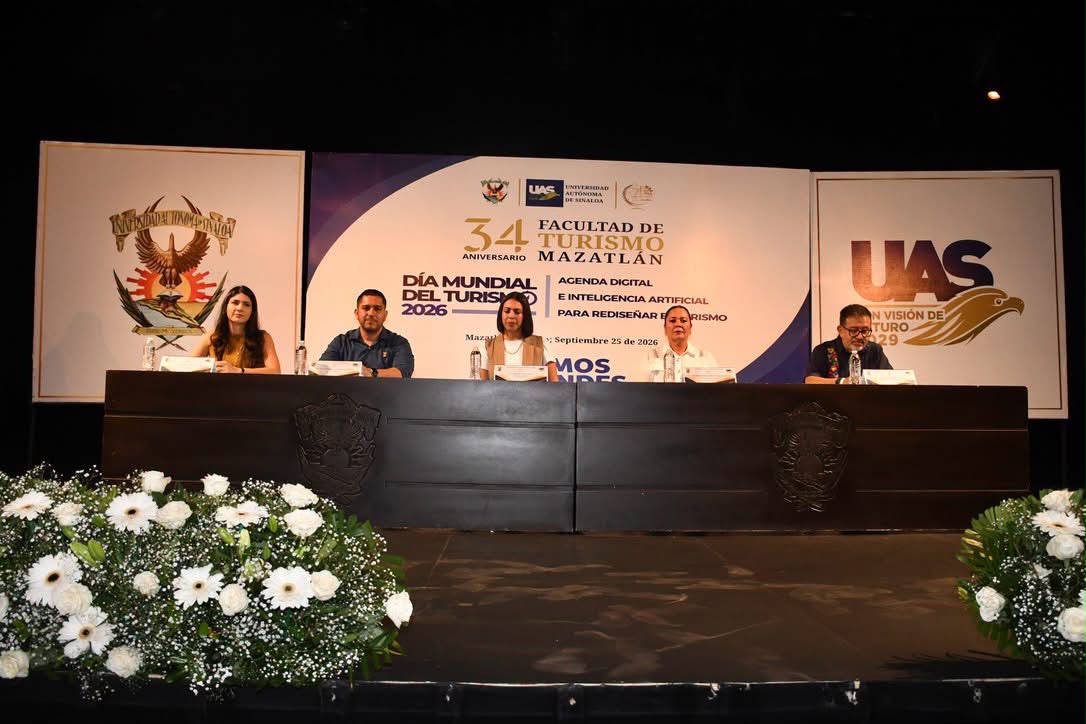 Festejo por el aniversario de la Facultad de Turismo de la UAS de Mazatlán