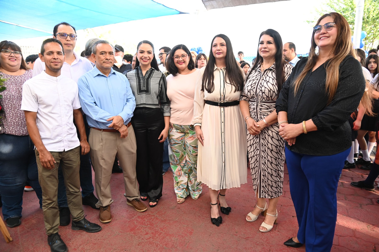 Festejo por el aniversario de la prepa Allende de la UAS