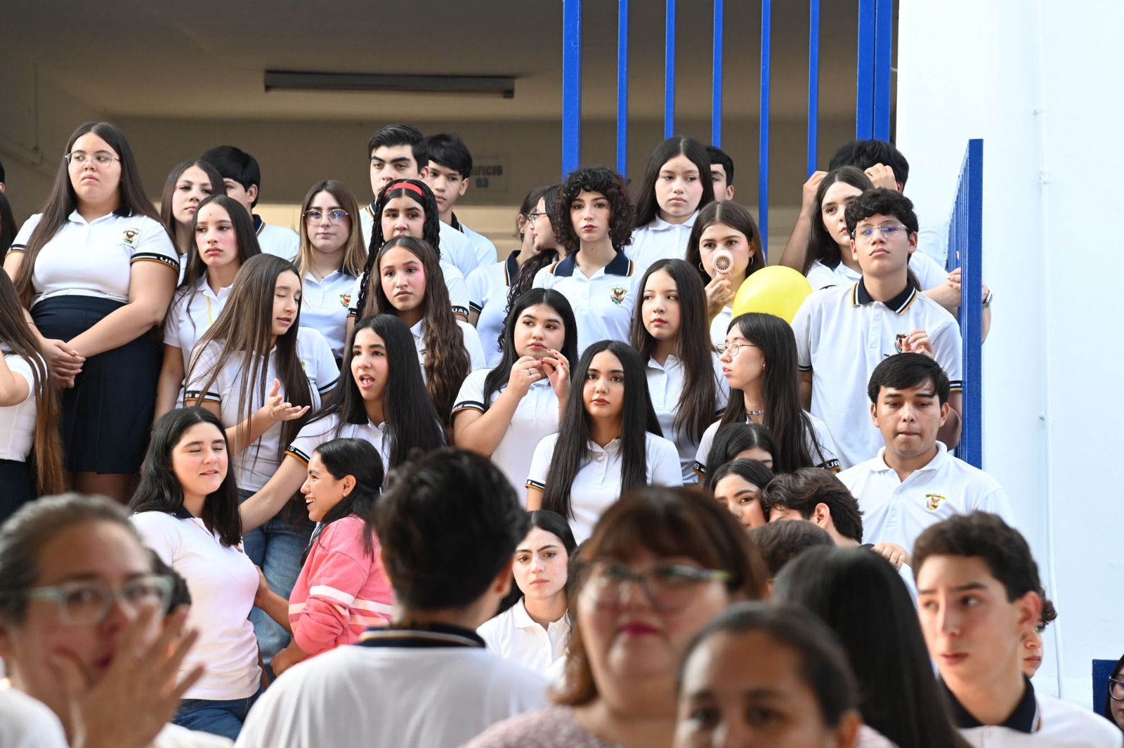Festejo por el aniversario de la prepa Allende de la UAS