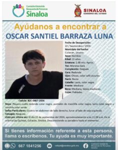 Ficha de búsqueda de Oscar Santiel