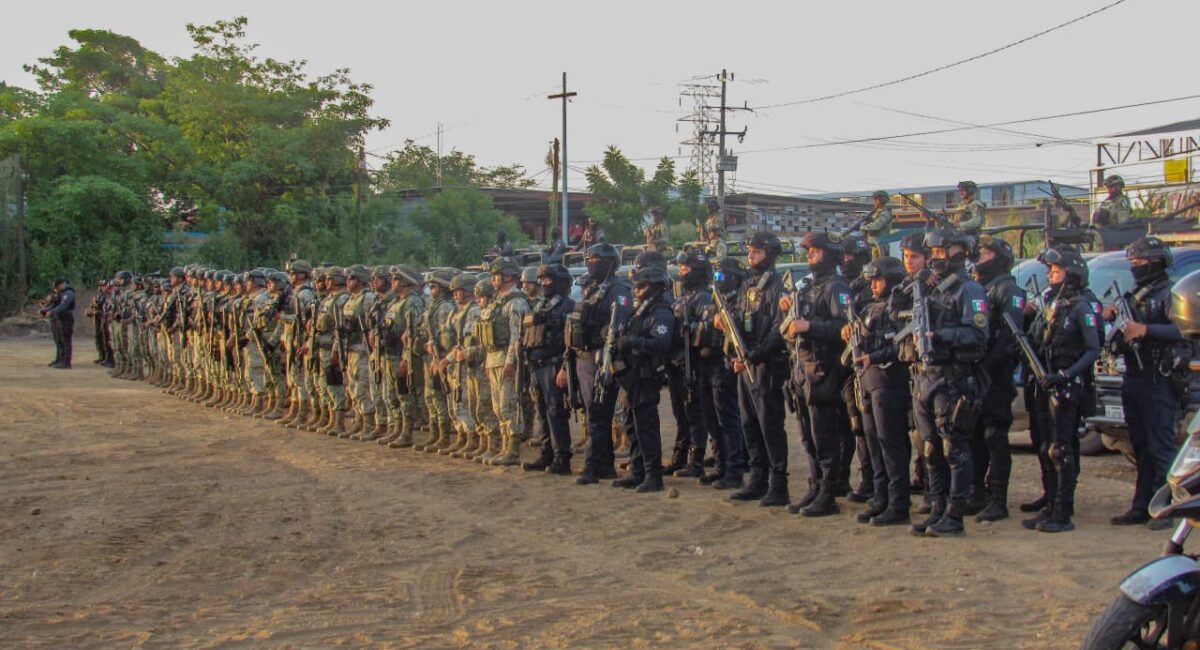 Fuerza de Reacción Interinstitucional refuerza vigilancia en Mazatlán, Sinaloa, por robo de vehículos