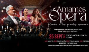 “Amamos la ópera” llega al Teatro Ángela Peralta: dos voces de Mazatlán, Sinaloa, parten rumbo a Europa