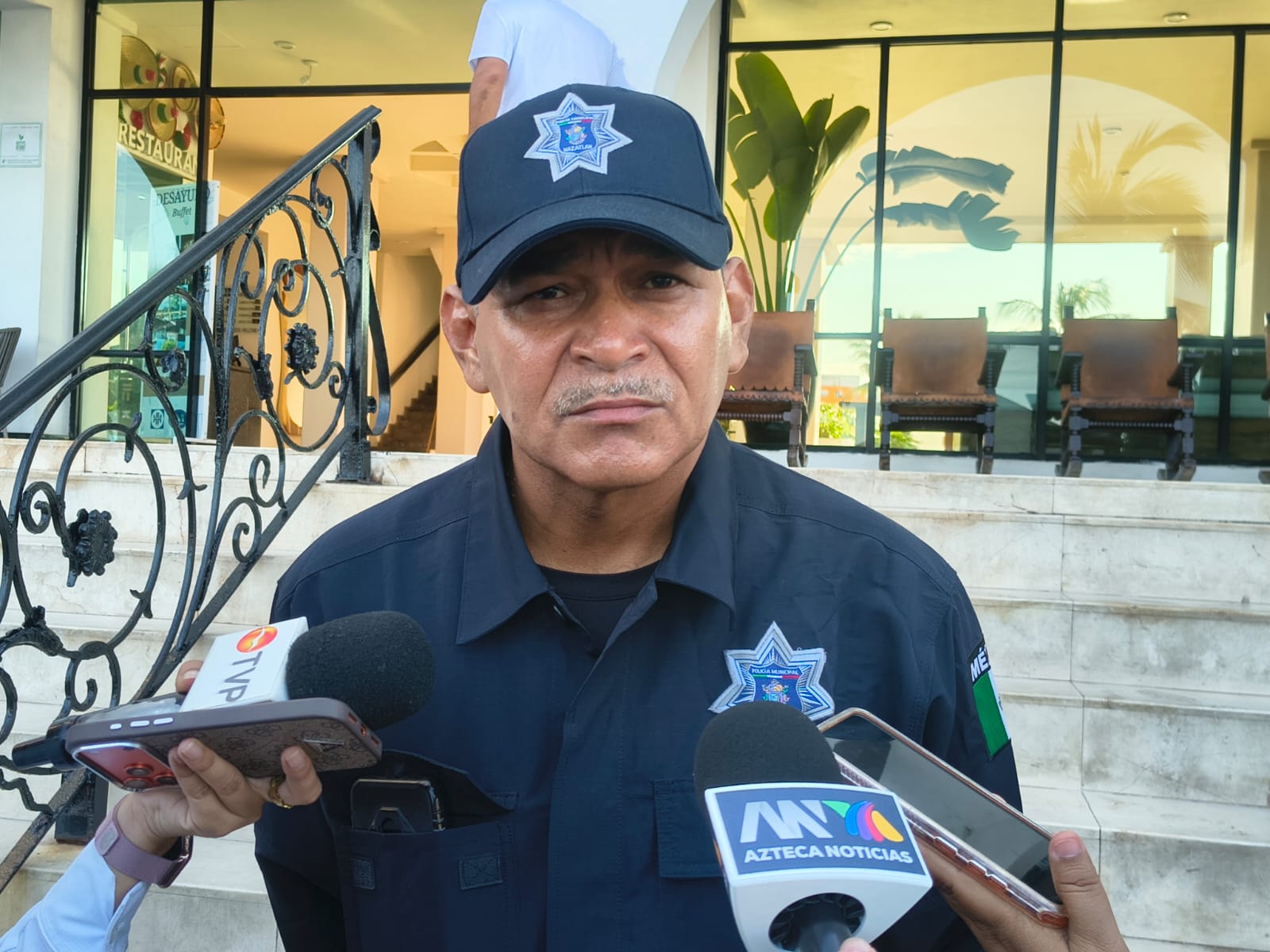 Gabino Ulises Jacobo Guerrero, secretario de Seguridad Pública en Mazatlán