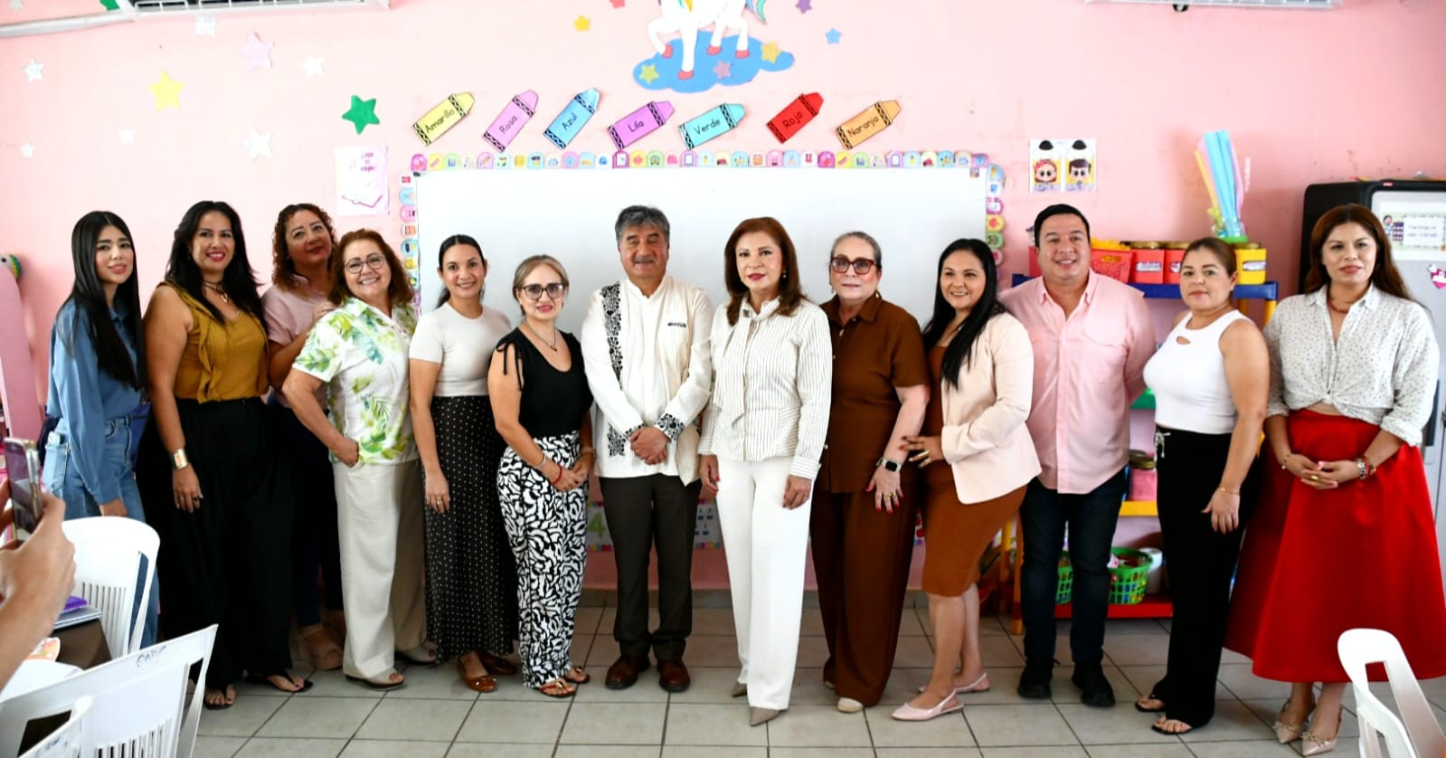 Gloria Himelda Félix en el primero Consejo Técnico Escolar en Mazatlán