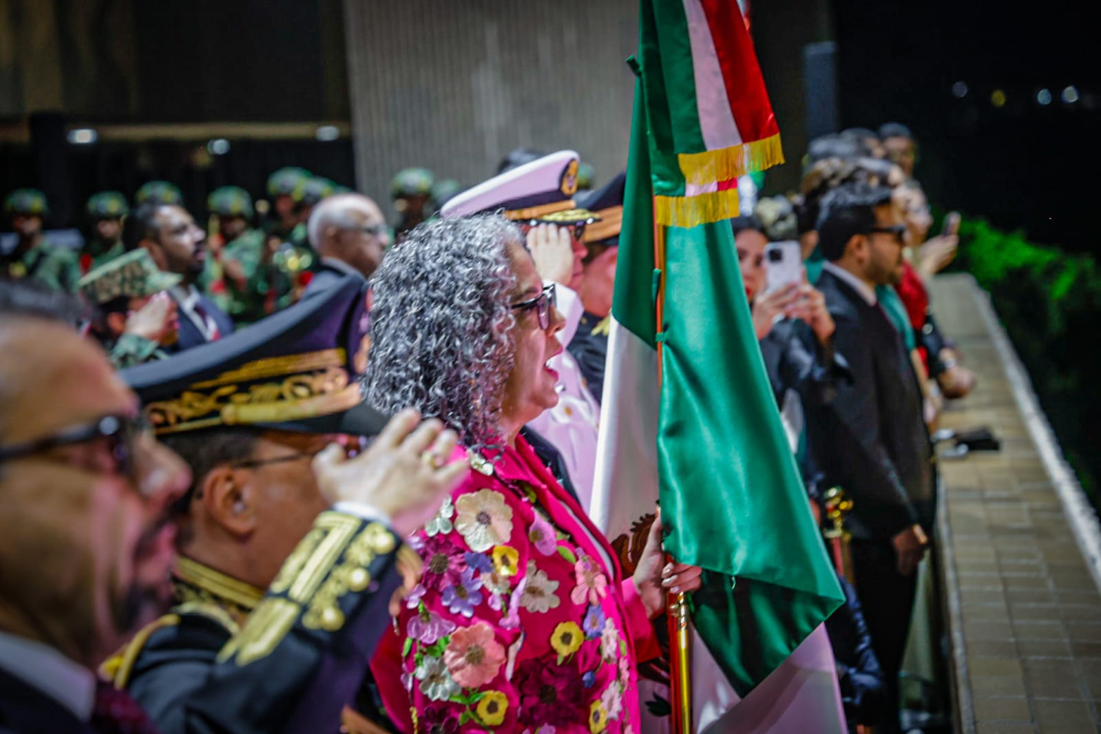 Graciela Domínguez da su primer Grito de Independencia como gobernadora de Sinaloa