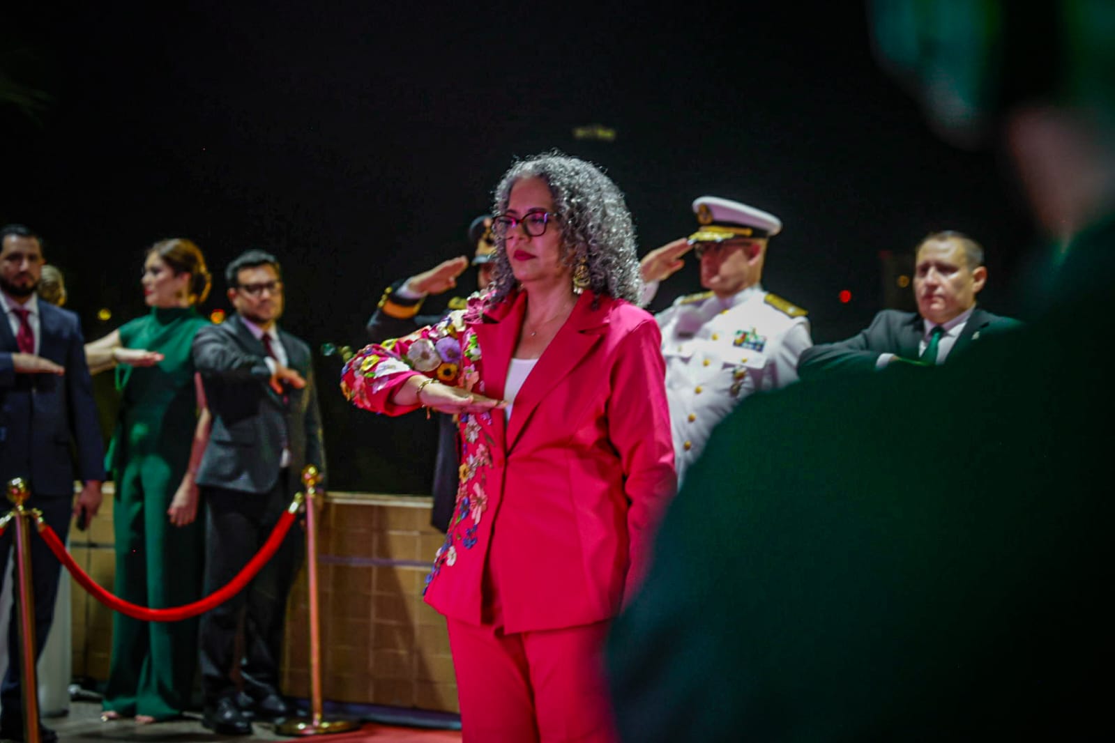 Graciela Domínguez da su primer Grito de Independencia como gobernadora de Sinaloa