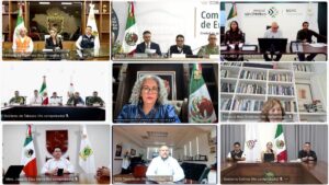Graciela Domínguez Nava participa en instalación del Comité Nacional de Emergencias