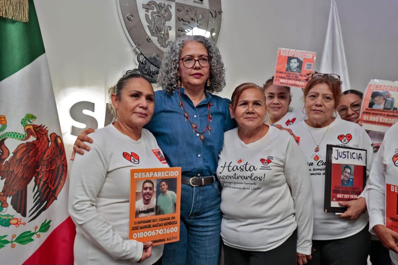 Graciela Domínguez se reúne con colectivo Sabuesos Guerreras AC