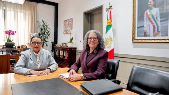 “Para seguir coordinando esfuerzos en favor de Sinaloa”: Graciela Domínguez se reúne con titular de Segob, Rosa Icela Rodríguez