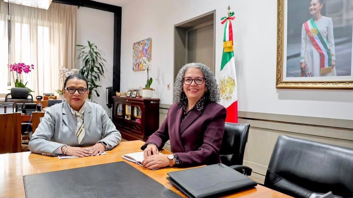 graciela dominguez se reune con titular de segob rosa icela rodriguez
