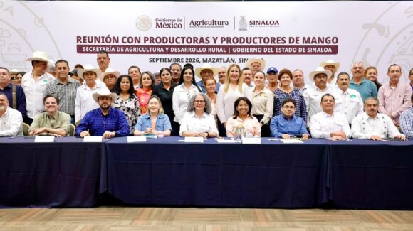 Mango del sur de Sinaloa recibirá oxígeno; anuncian créditos al 2 y 3 por ciento, fertilizante gratis y más recursos contra plagas