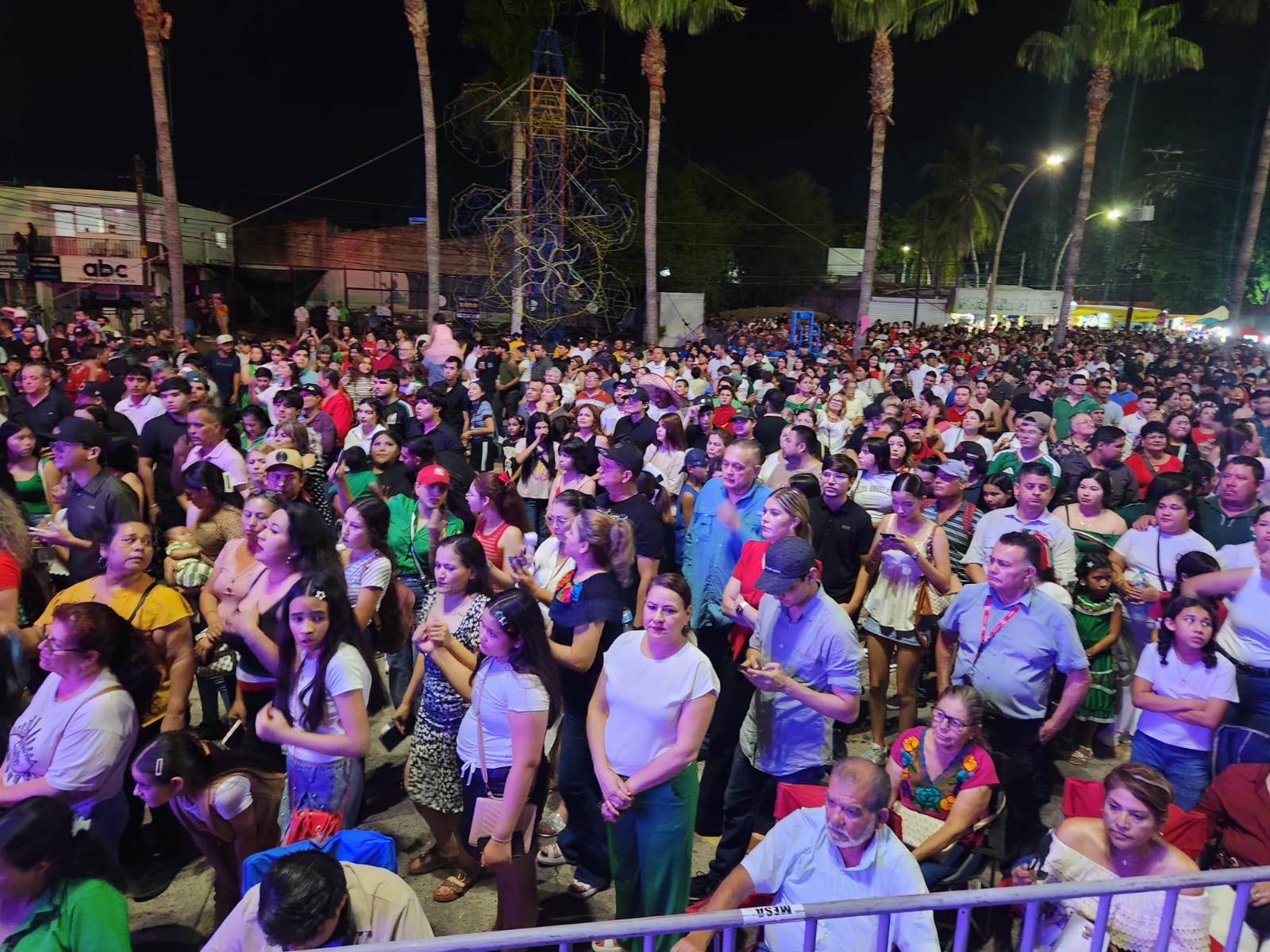 Grito de Independencia en Ahome