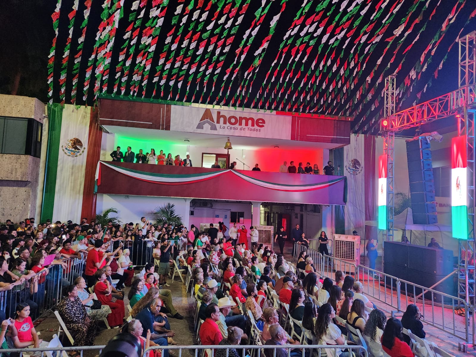 Grito de Independencia en Ahome