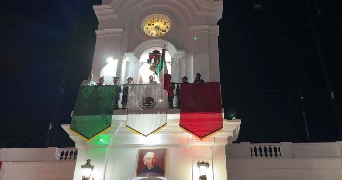 Grito de Independencia en Escuinapa