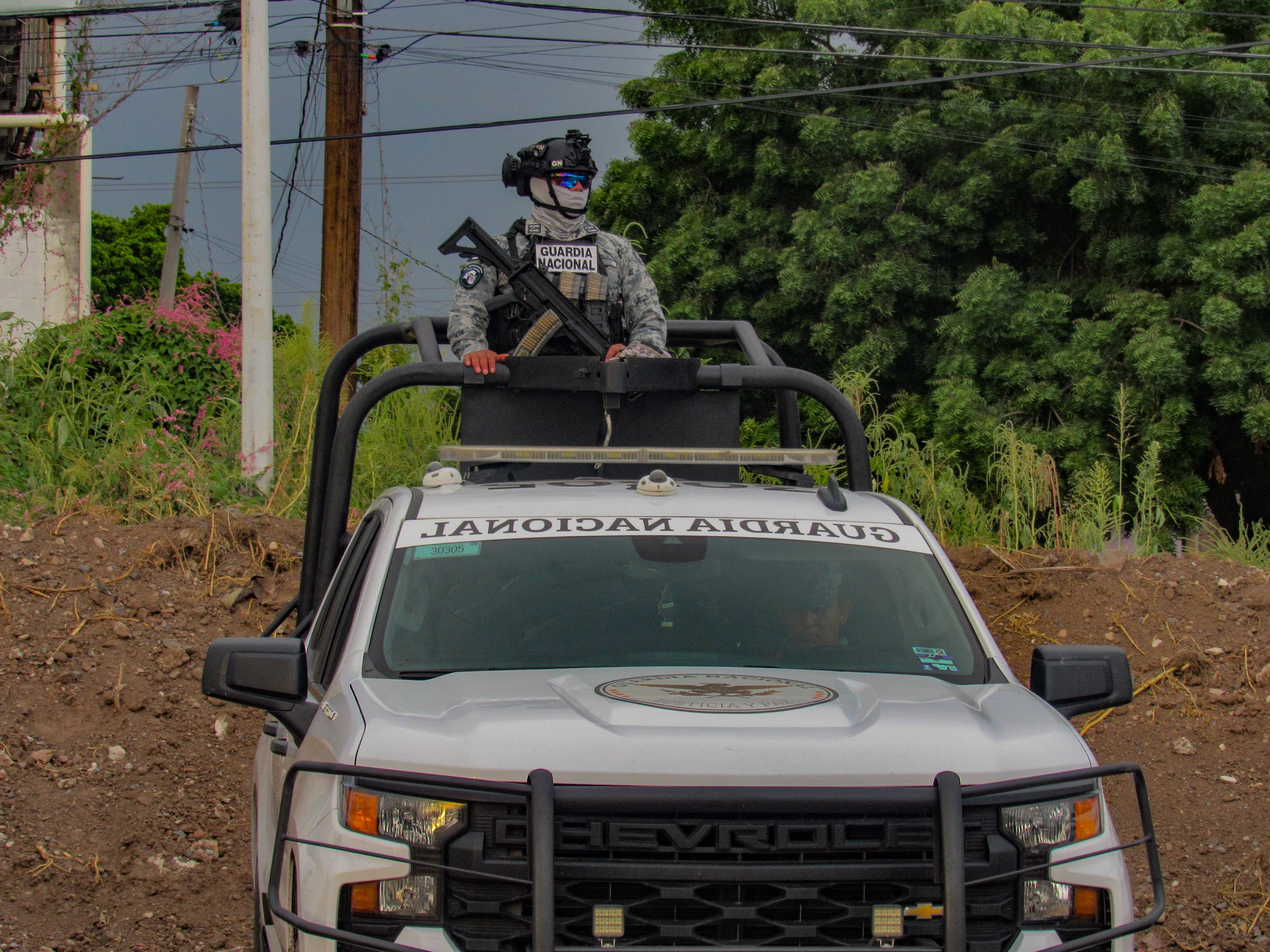 Guardia Nacional en Mazatlán
