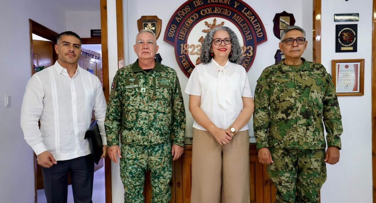 En Mazatlán, Graciela Domínguez se reúne con Harfuch y mandos de Sedena, Marina y GN: “La tranquilidad de los sinaloenses es prioridad”
