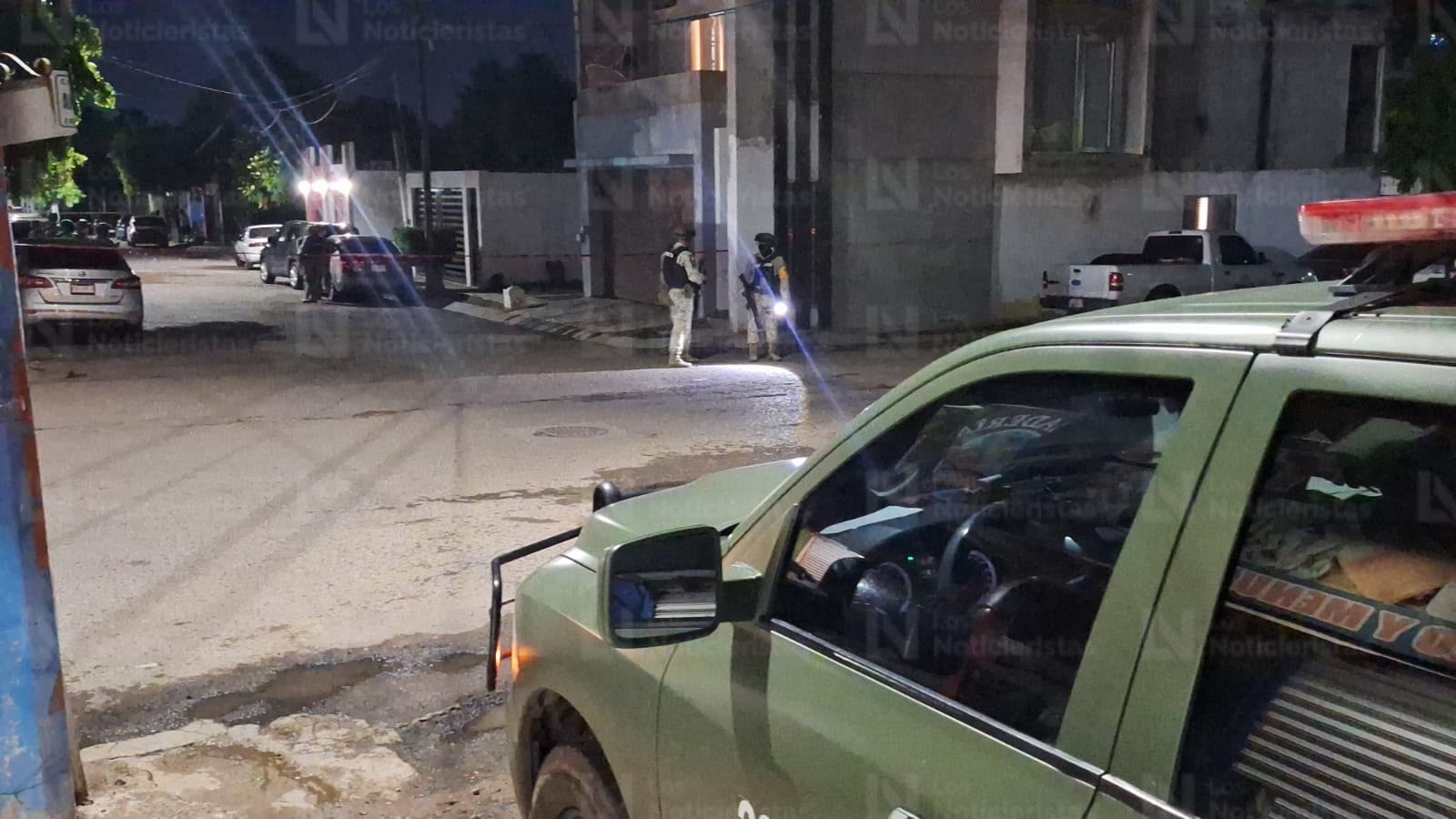 Herido de bala en la colonia Nakayama en Culiacán