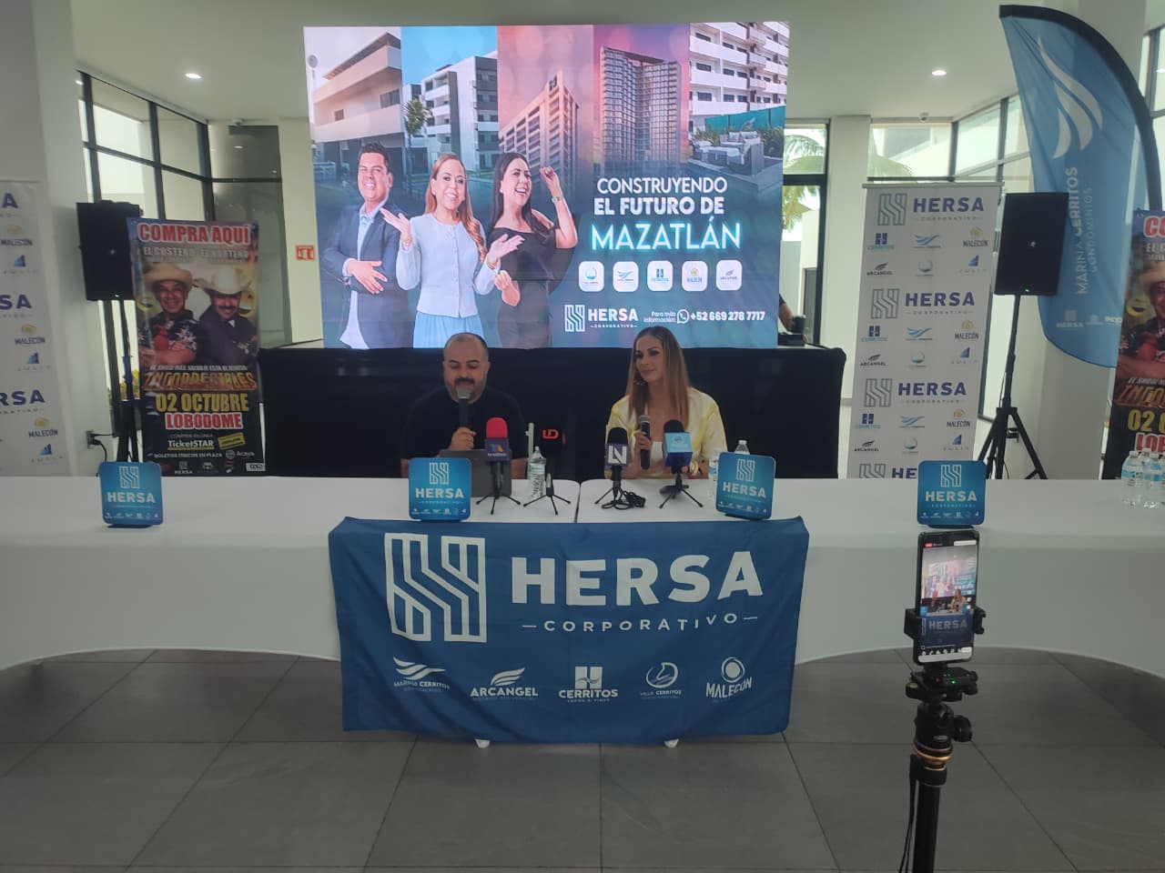 Hersa Corporativo anuncia el show Incorregibles en Mazatlán