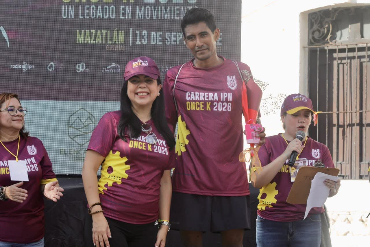 Hersa en la Carrera IPN Once K 2026 en Mazatlán