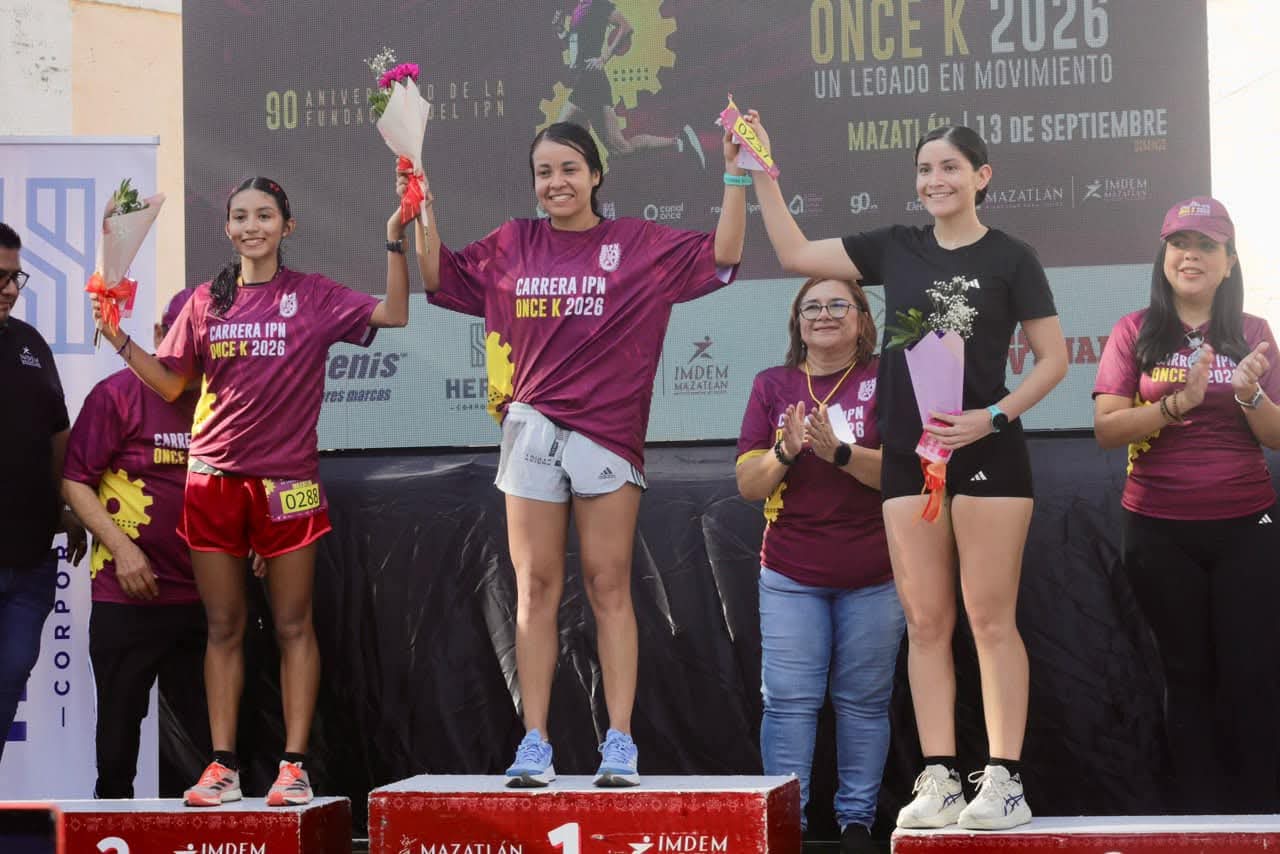 Hersa en la Carrera IPN Once K 2026 en Mazatlán