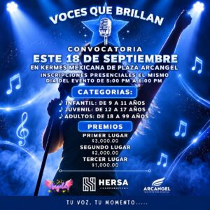 Hersa invita a su Noche Mexicana en Plaza Árcangel, en Mazatlán