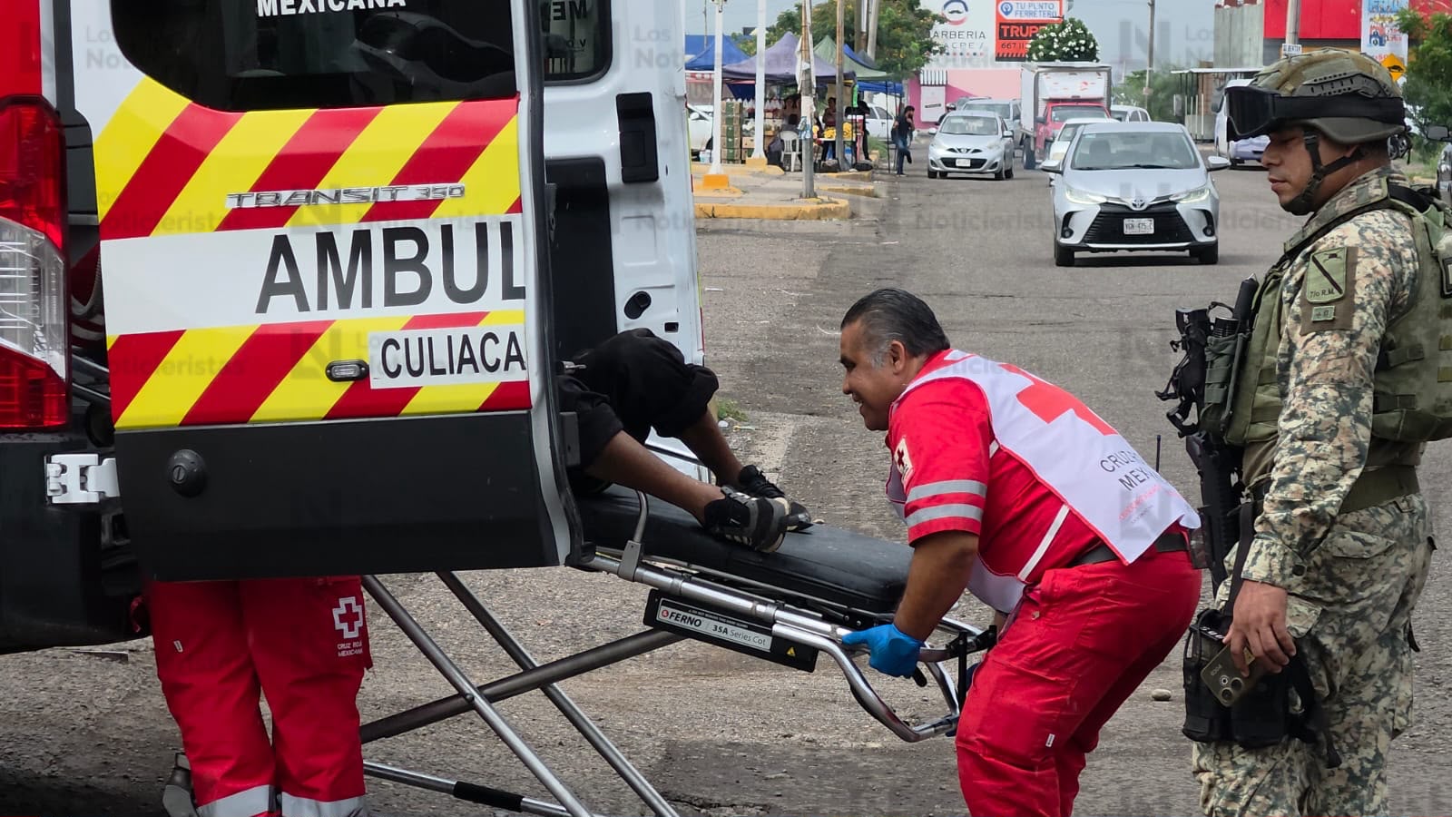 Hombre con sobredosis de droga moviliza cuerpos de emergencia en Culiacán