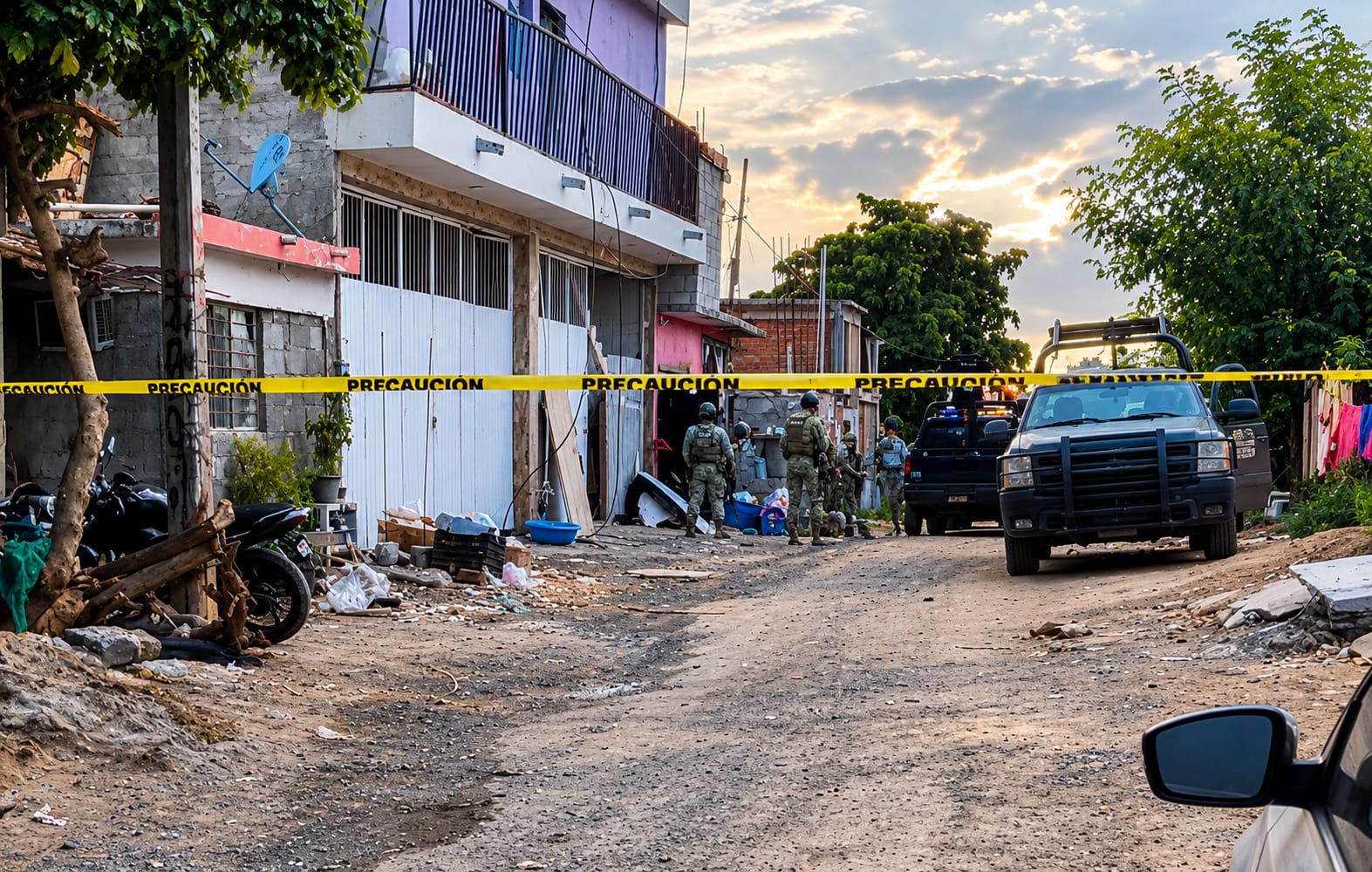 Hombre lesionado por disparo en la Buenos Aires, Mazatlán