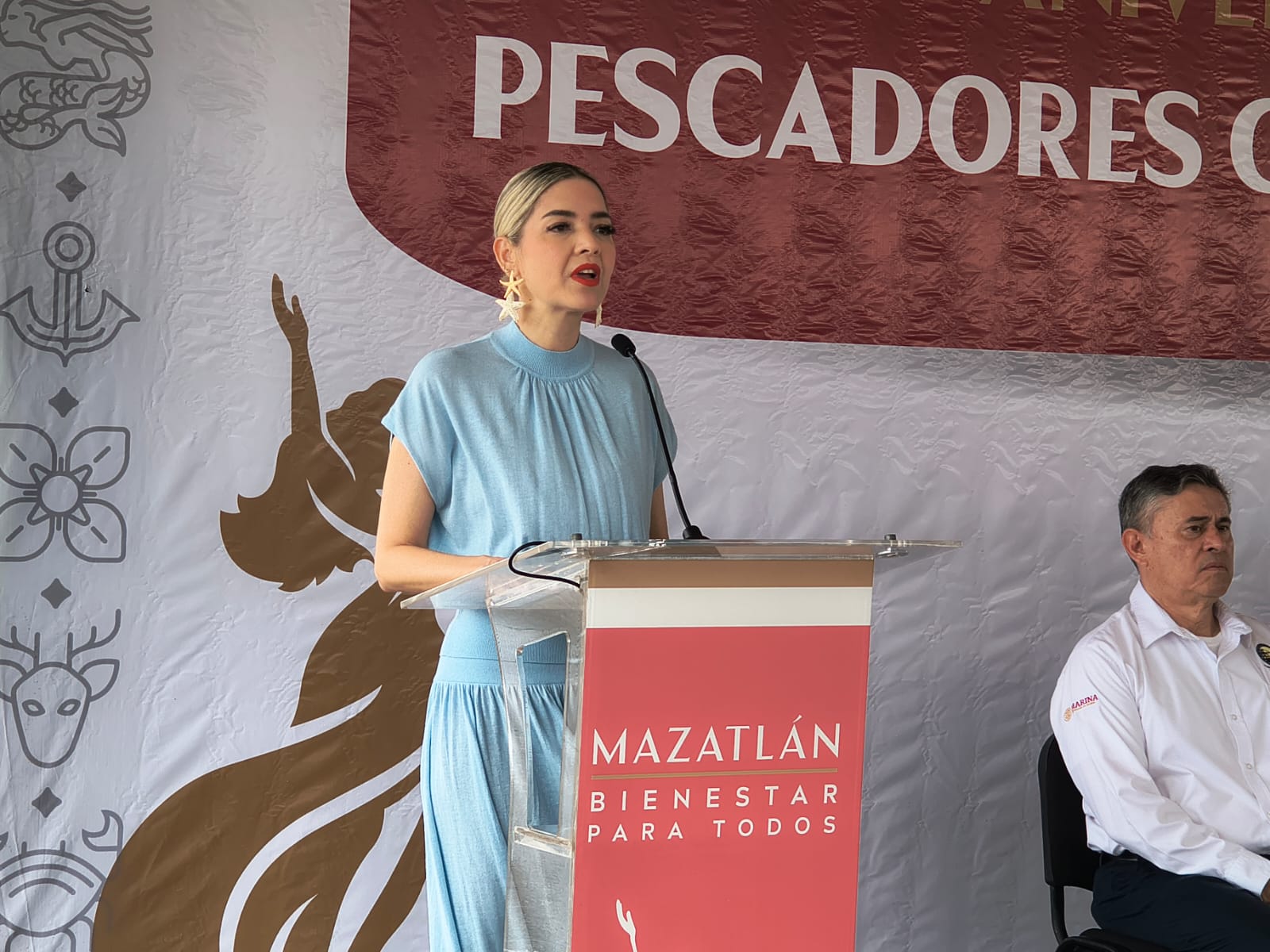 Homenaje luctuoso a pescadores fallecidos en Mazatlán durante el huracán Ismael