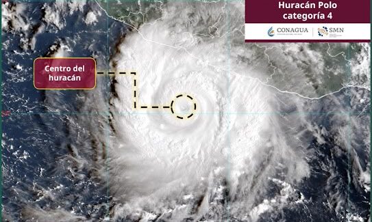 CFE alista más de 2 mil electricistas ante el huracán “Polo”; Sinaloa está entre los estados en vigilancia