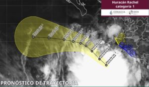 Rachel se convierte en huracán frente al Pacífico mexicano, Polo desaparece y surge una nueva baja presión