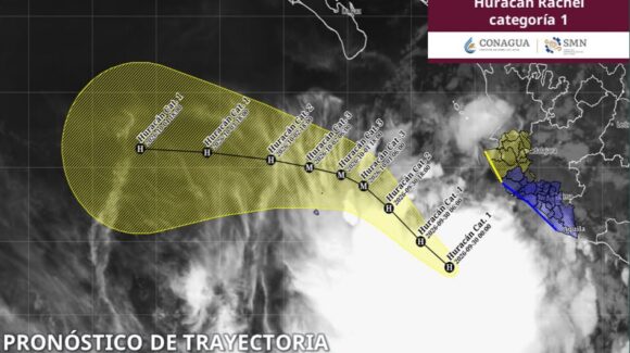 Rachel se convierte en huracán frente al Pacífico mexicano, Polo desaparece y surge una nueva baja presión