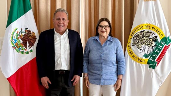 Imelda Castro sostiene reuniones en distintos temas; en Morena Nacional y la Federación de Sindicatos de Trabajadores del Estado