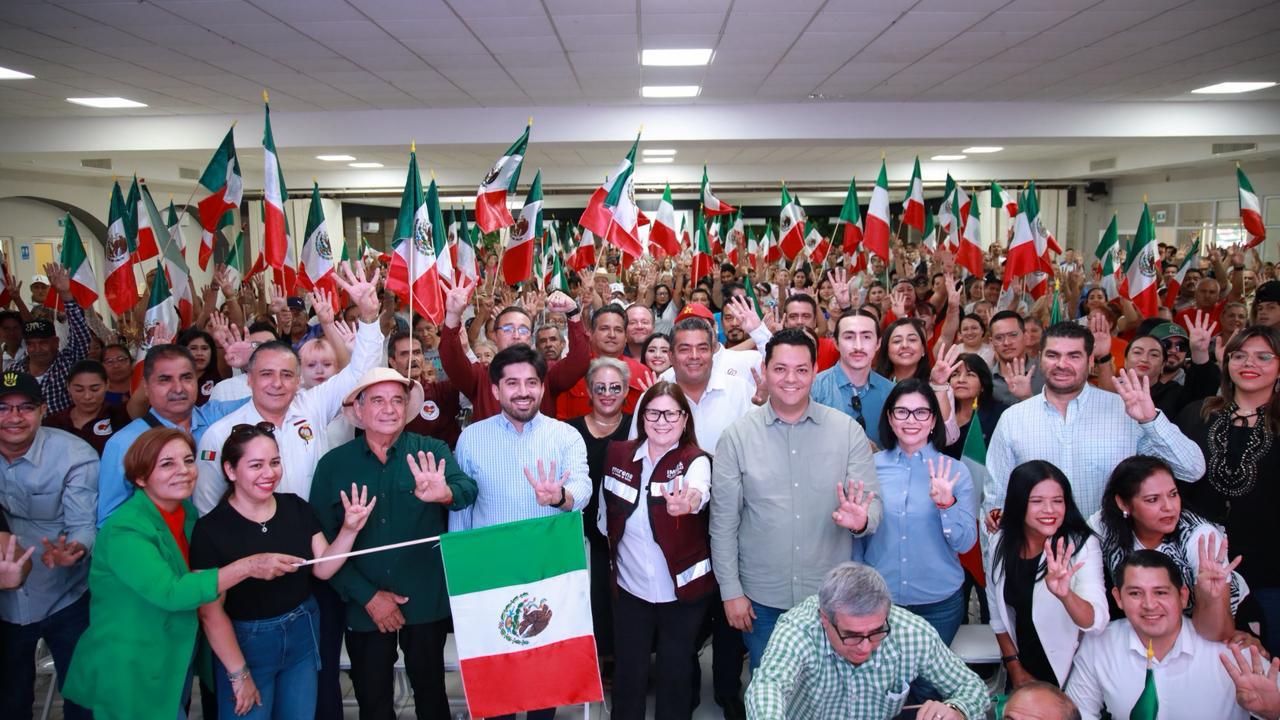 Imelda Castro Castro, coordinadora de la Defensa de la Cuarta Transformación y la Soberanía Nacional en Sinaloa
