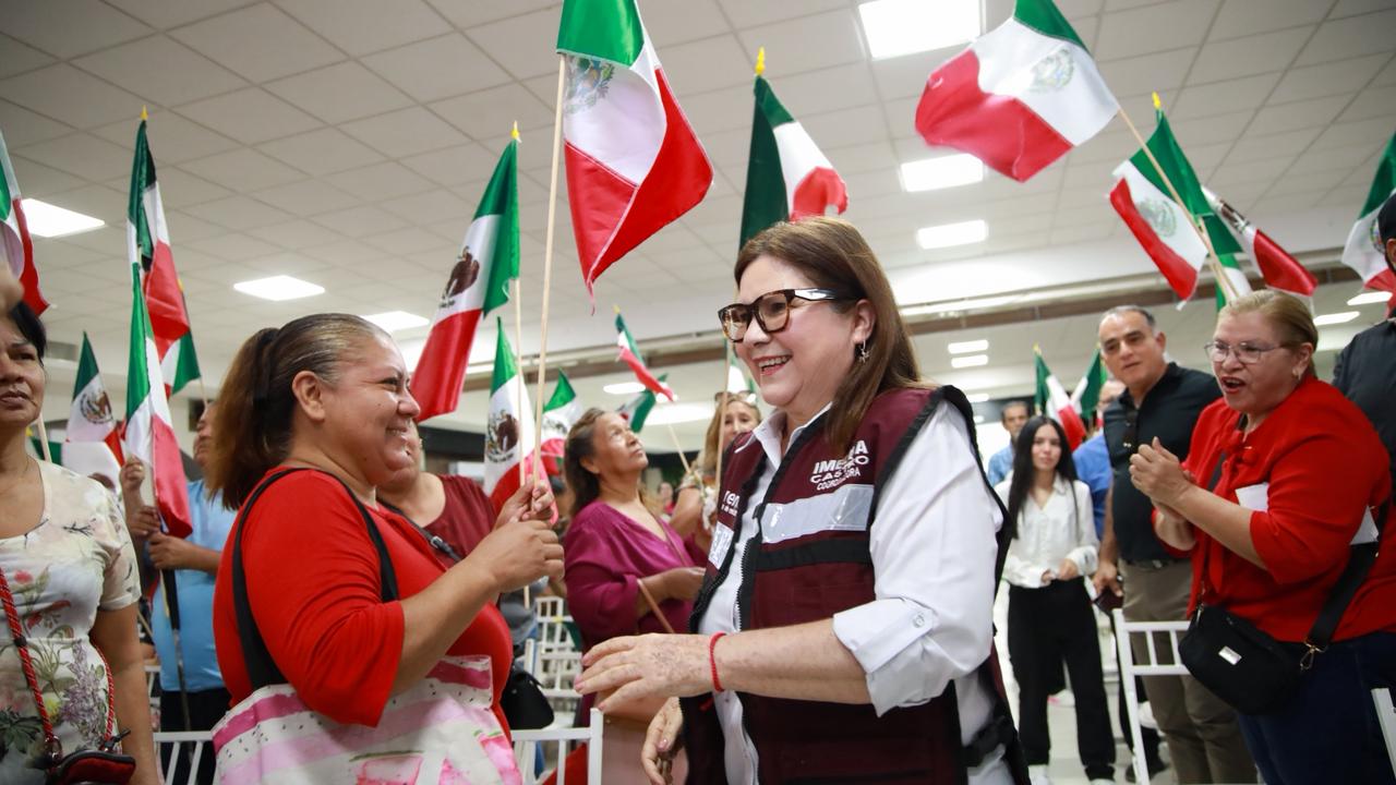 Imelda Castro Castro, coordinadora de la Defensa de la Cuarta Transformación y la Soberanía Nacional en Sinaloa