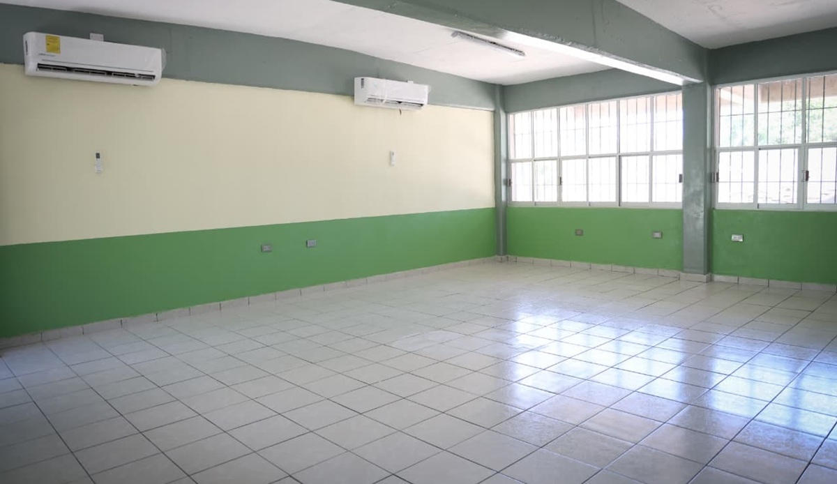 Nueva aula en Cobaes de Villa Juárez, Navolato