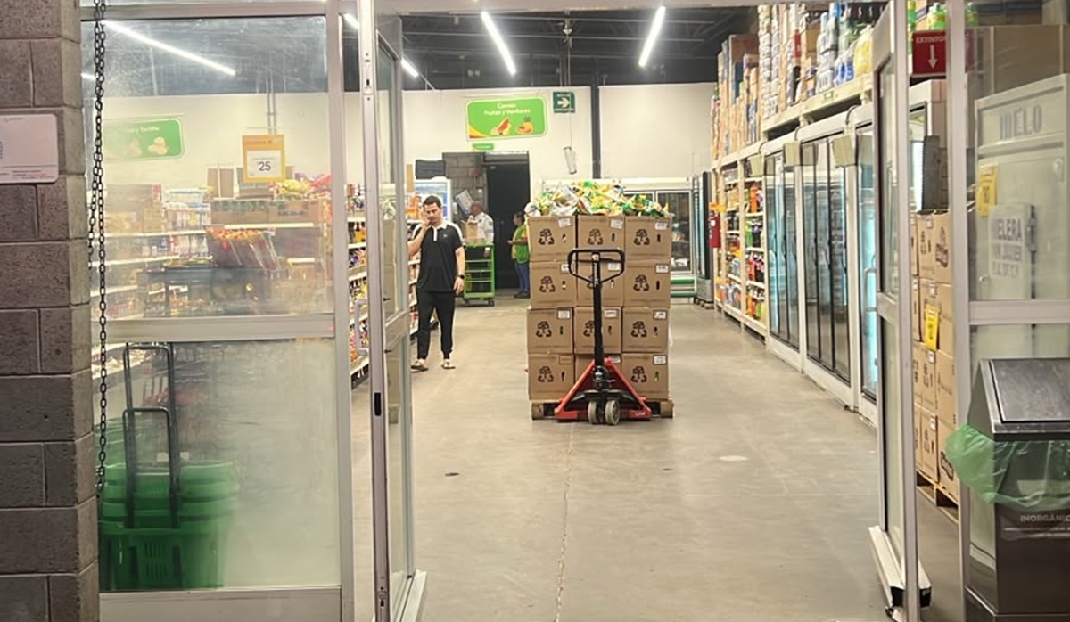Incendio en supermercado de Los Mochis