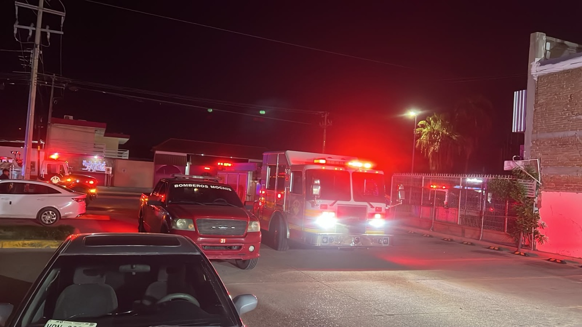 Incendio en supermercado de Los Mochis