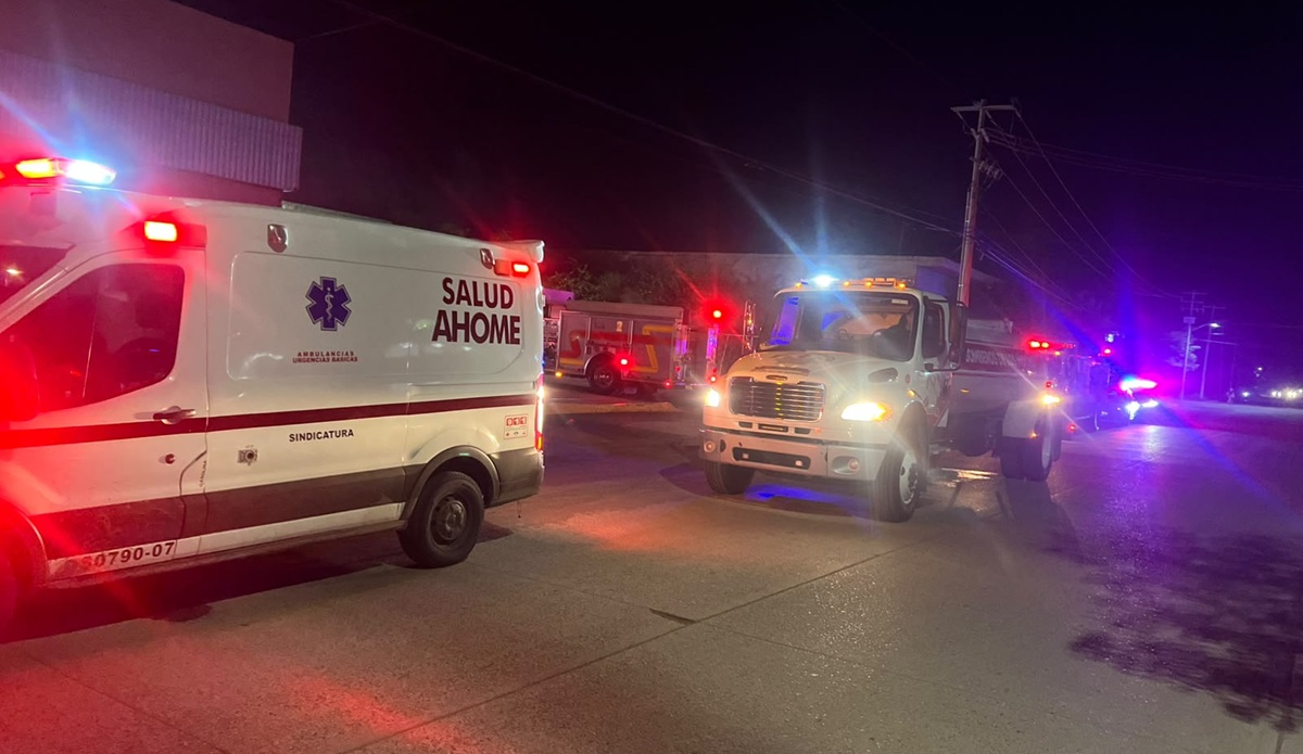 Incendio en supermercado de Los Mochis