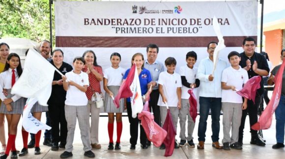 Mejoran infraestructura de la Telesecundaria 199 de Rancho Viejo, Mocorito, con inversión de casi 700 mil pesos