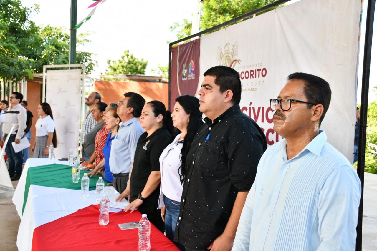 Inician mejoramiente de Telesecundaria en Rancho Viejo, Mocorito