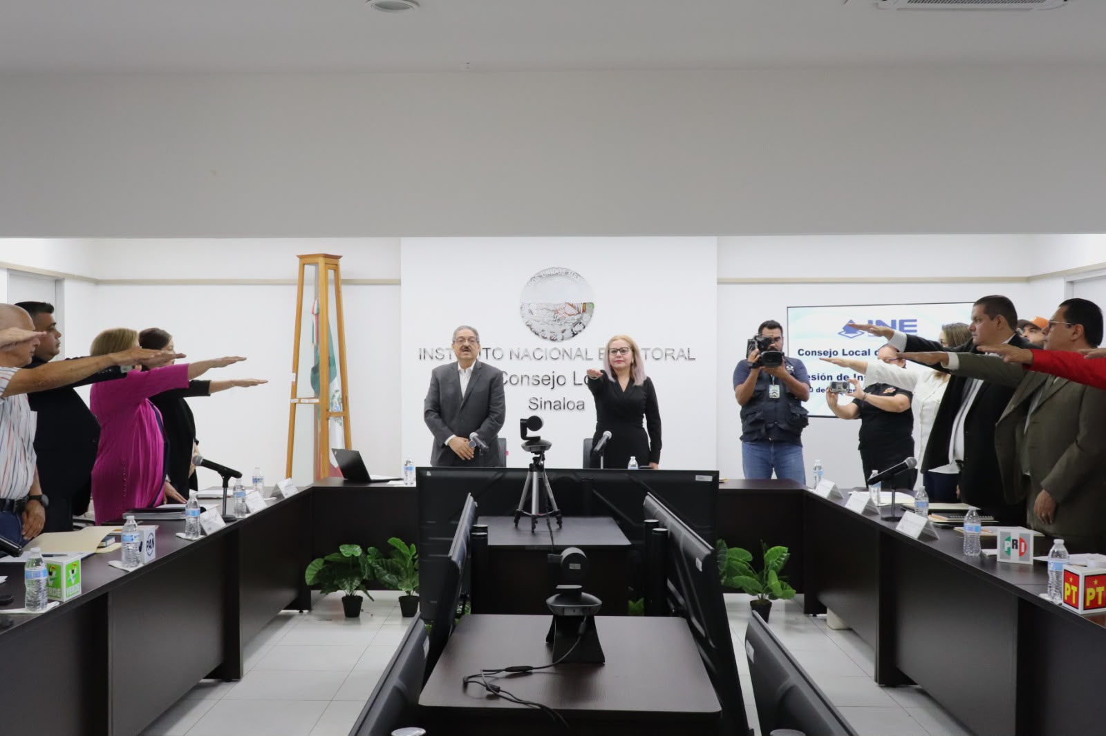 Instalan Consejo Local del INE en Sinaloa para el proceso federal electoral 2026-27