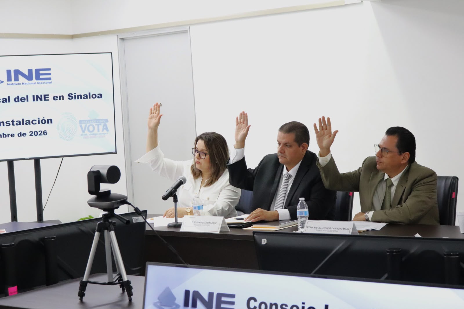 Instalan Consejo Local del INE en Sinaloa para el proceso federal electoral 2026-27
