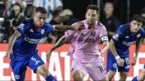Inter Miami derrota al Cruz Azul