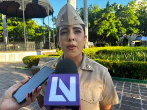 Jacqueline López Pazos, Teniente de Corbeta del Servicio de Sanidad Naval