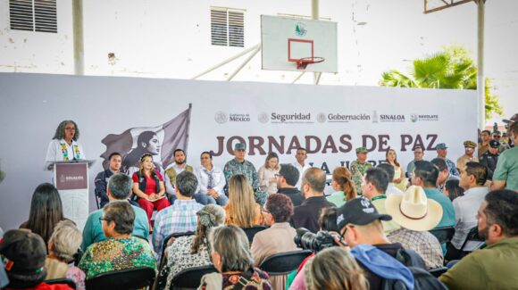“Villa Juárez es un ejemplo de recuperación”: Graciela Domínguez en Jornada de Paz en Navolato, Sinaloa