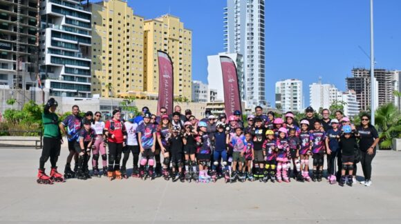 ¡A rodar! Mazatlán, Sinaloa, se llena de patines con recorrido deportivo en el Parque Central