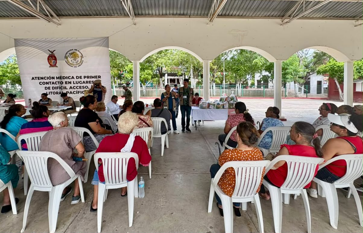 Jornadas de atención en El Roble y Siqueros, Mazatlán