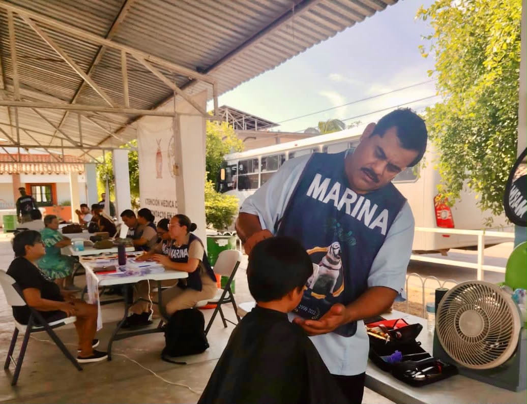 Jornadas de atención en El Roble y Siqueros, Mazatlán