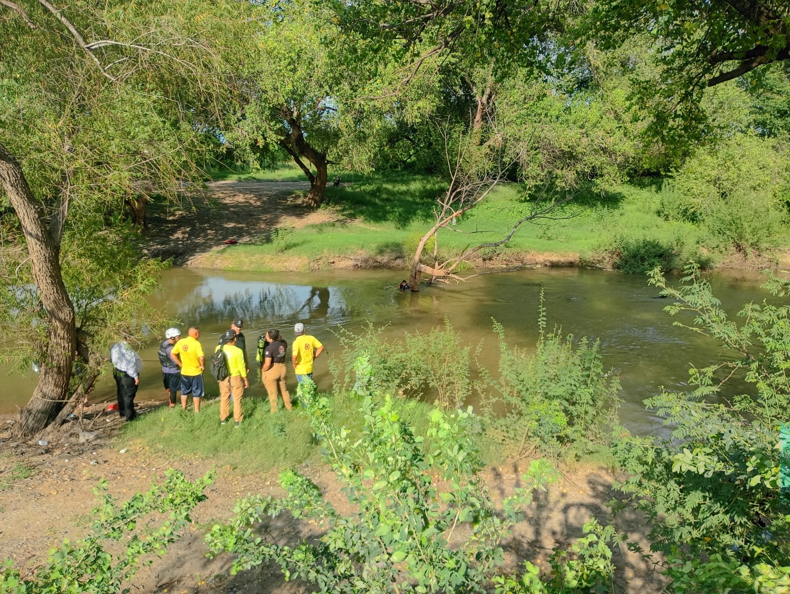 Joven desaparecido en aguas del río Sinaloa, en Guasave